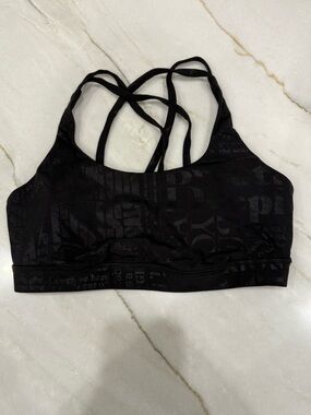 lululemon athletica Black Strappy Sports Bra